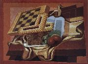 Juan Gris Siphon bottle and skep oil painting reproduction